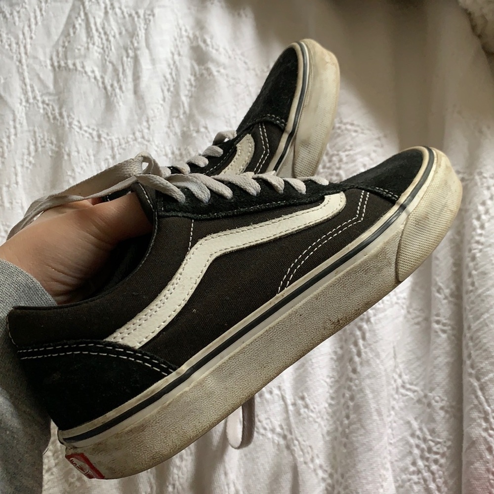 black old skool vans!